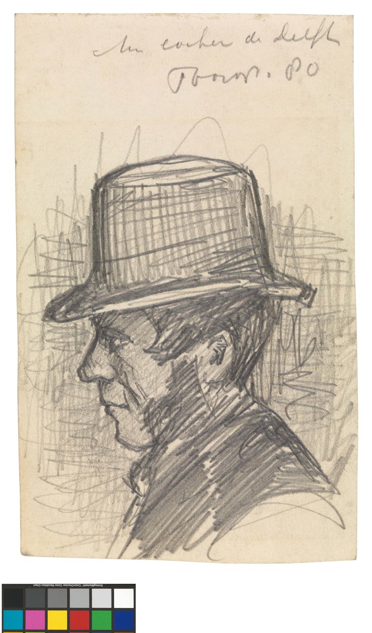 En kusk i Delft av Jan Toorop