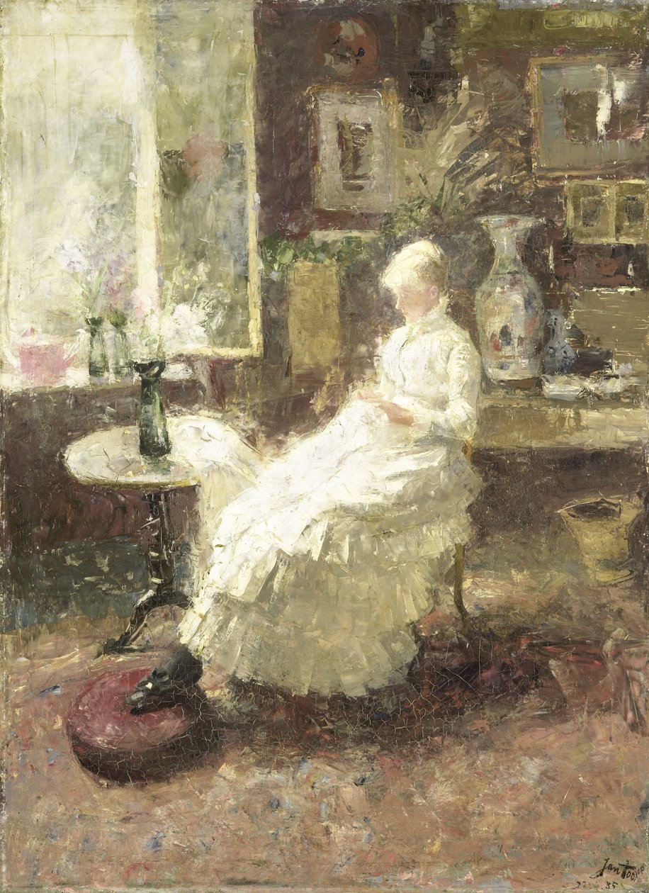 Annie Hall till Lissadell, Surrey av Jan Toorop