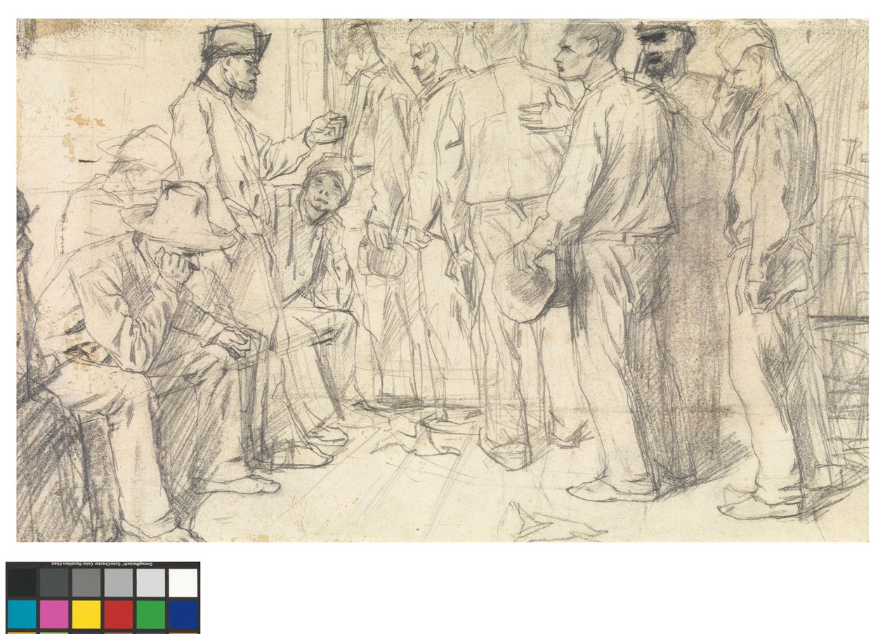 Strikers av Jan Toorop