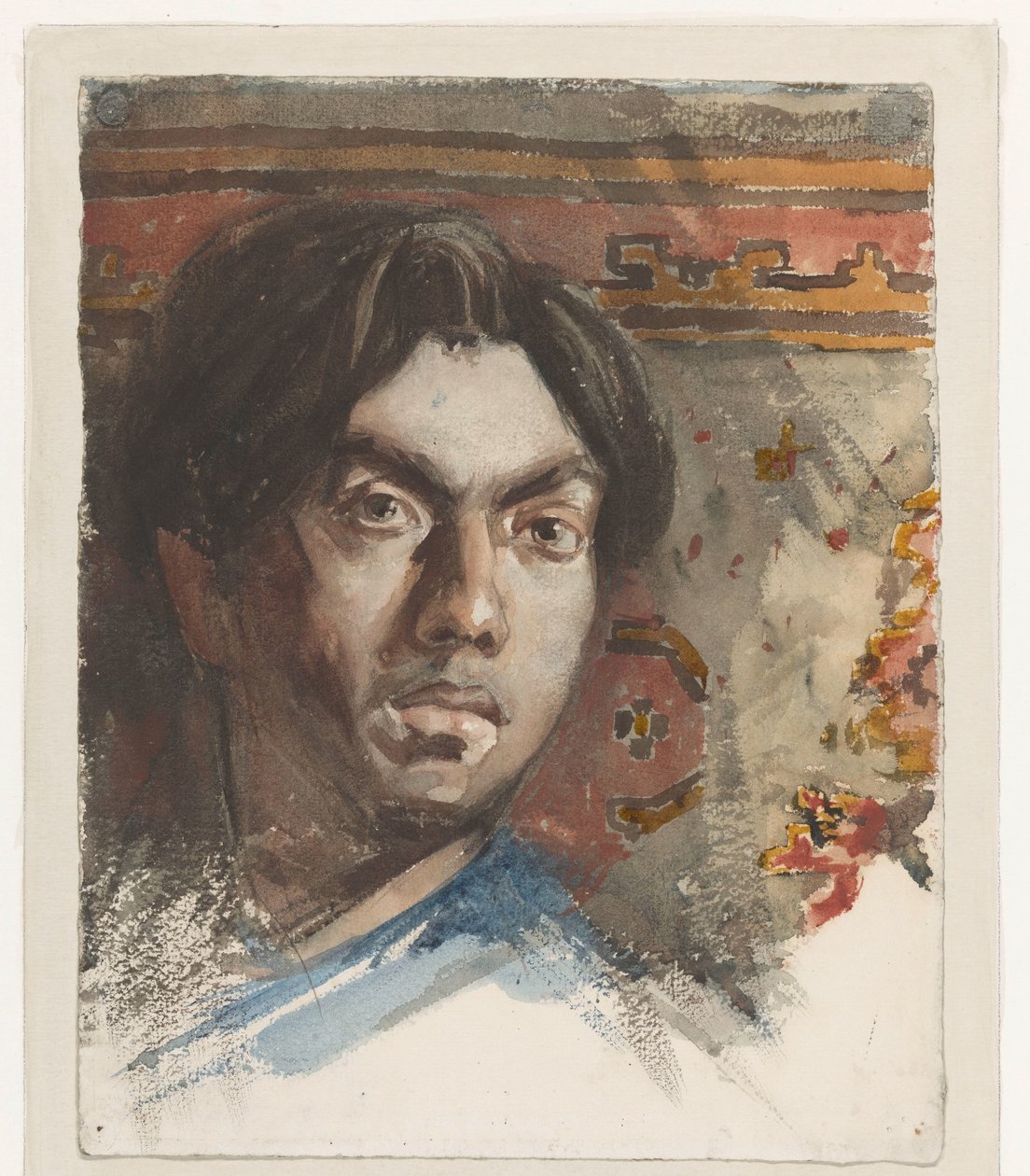 Självporträtt av Jan Toorop av Jan Toorop