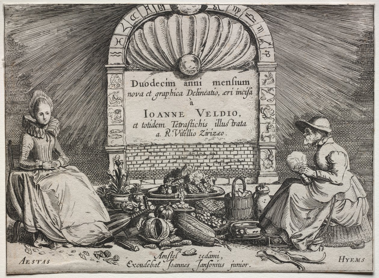 De tolv månaderna. av Jan Van de Velde