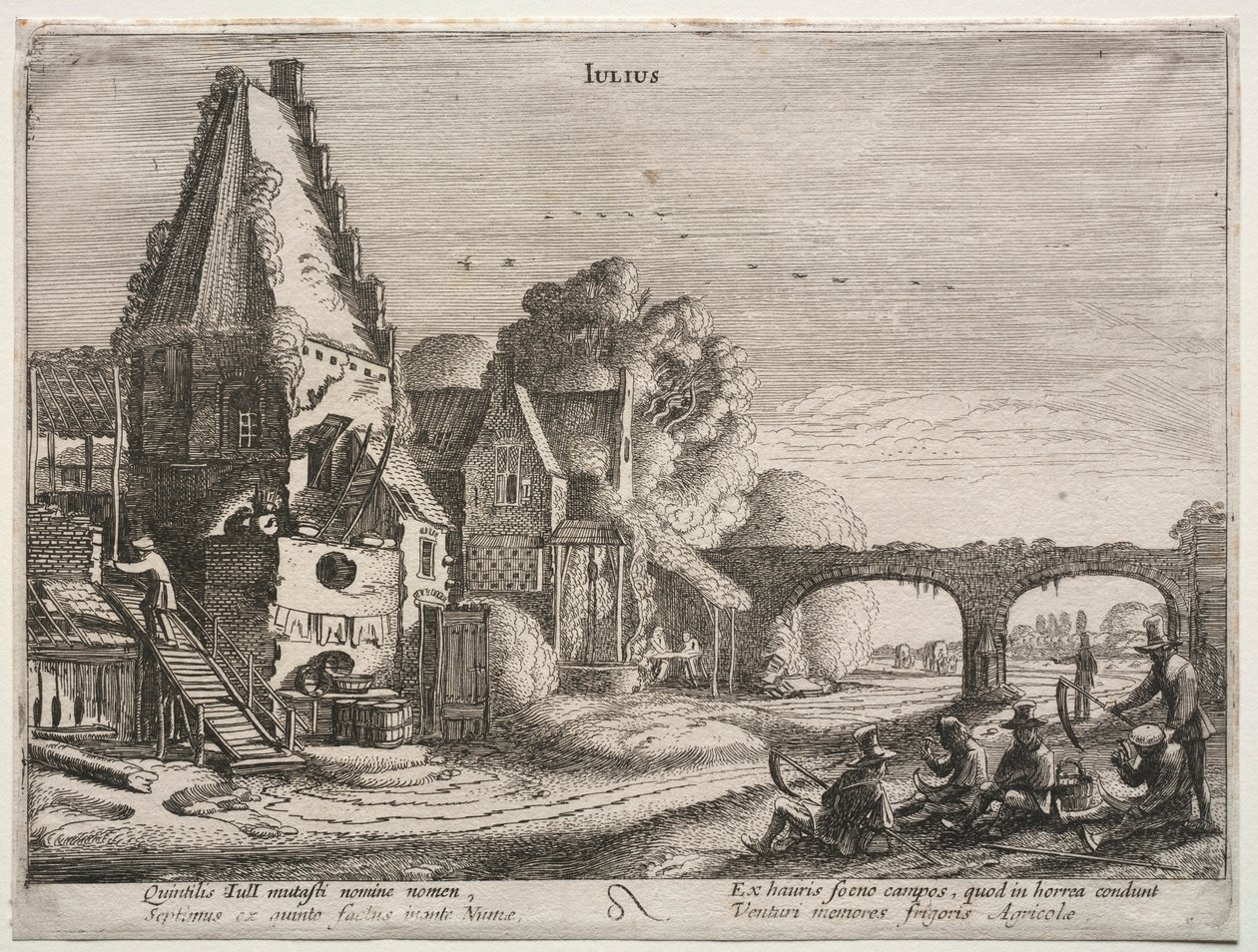 De tolv månaderna: juli. av Jan Van de Velde