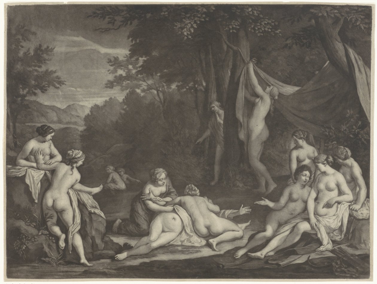Diana i Callisto av Jan Verkolje (I)