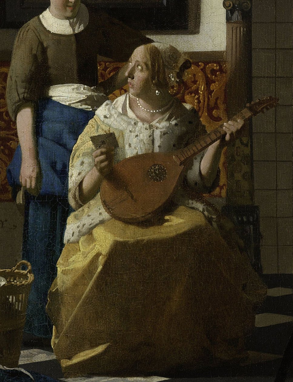 Kärleksbrevet, c.1669-70 av Jan Vermeer van Delft