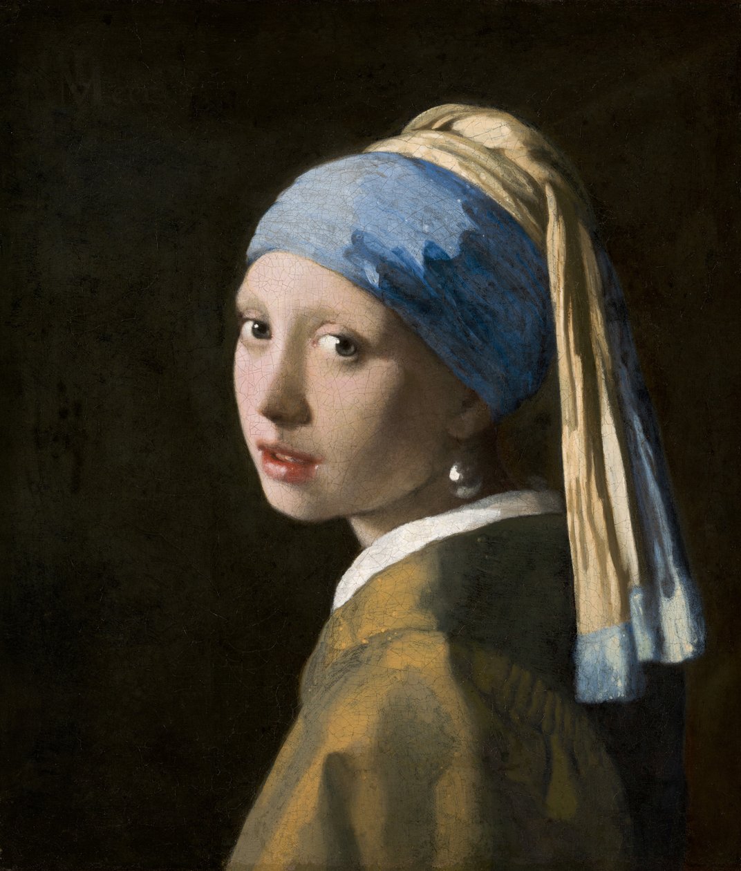 Flickan med pärlörhänget av Jan Vermeer van Delft