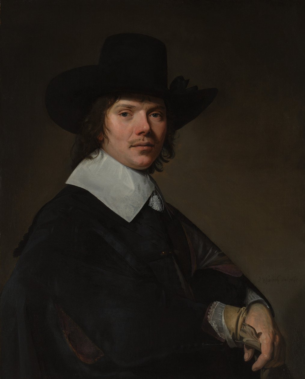 Porträtt av en man, 1645. av Jan Verspronck