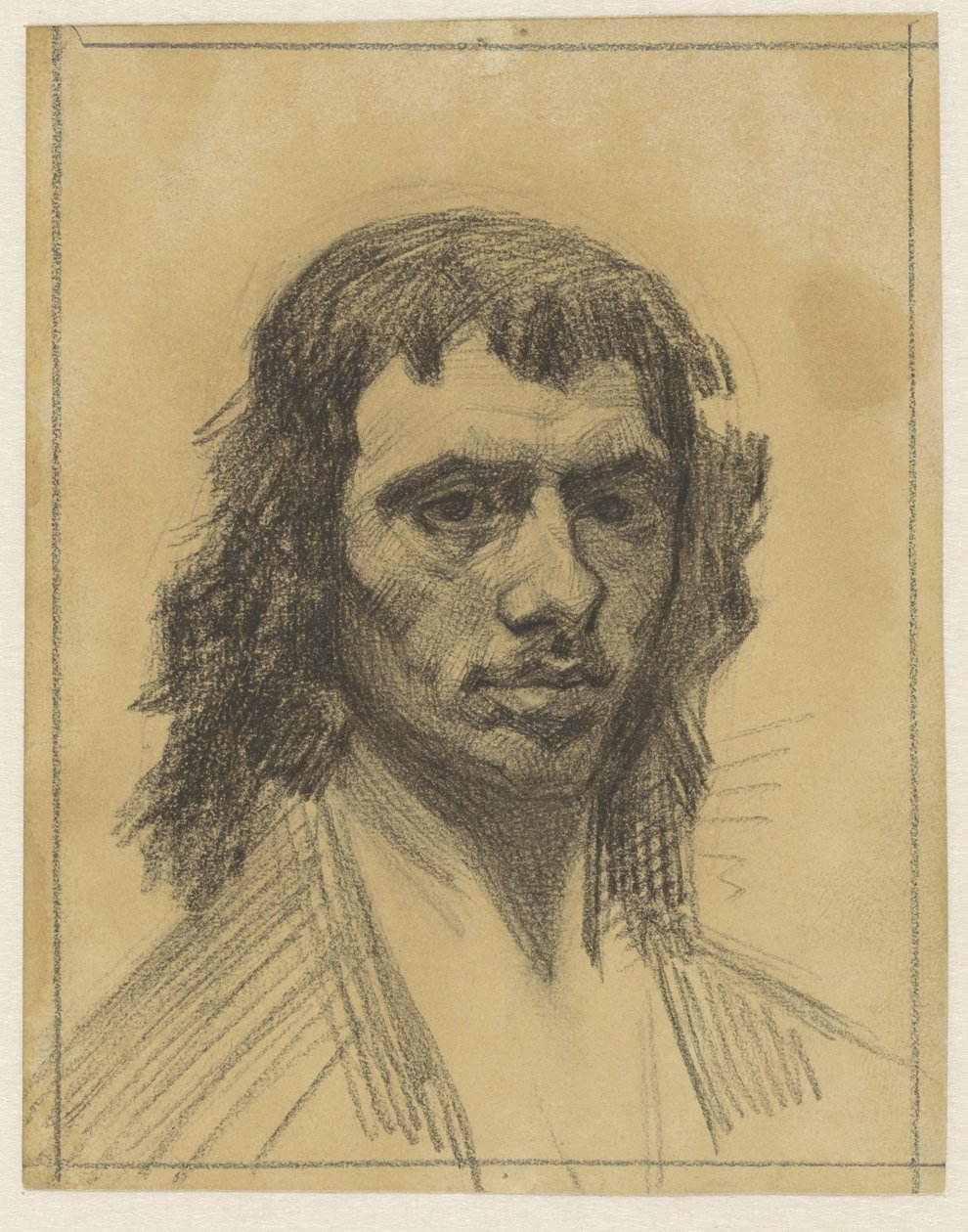 Självporträtt av Carel Fabritius av Jan Veth
