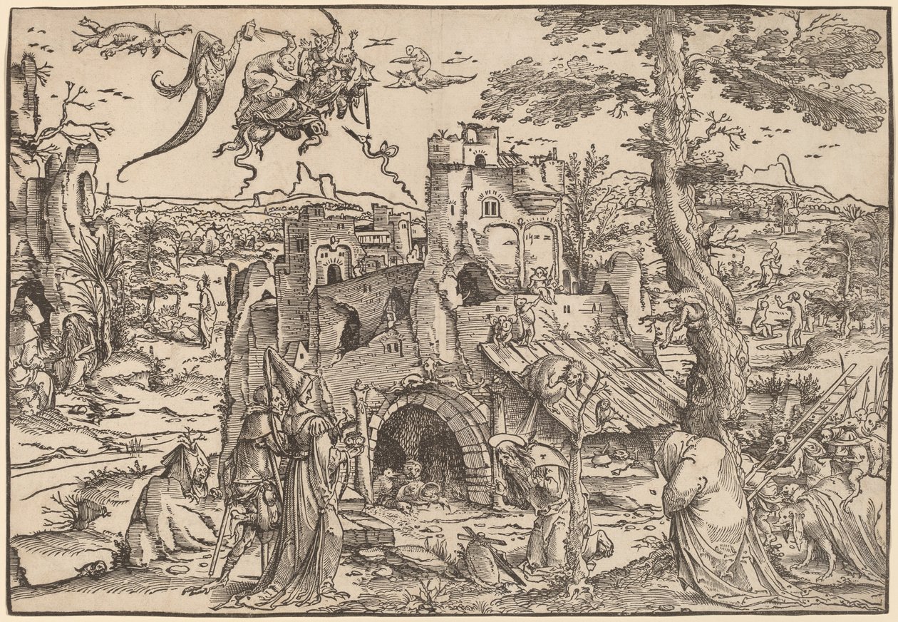 Sankt Antonius frestelse av Jan Wellens de Cock