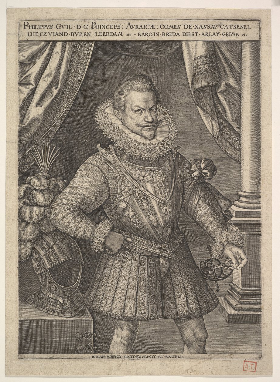 Filip William av Orange. av Jan Wierix