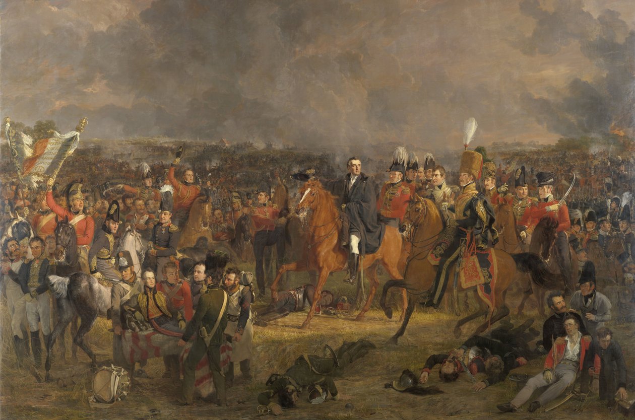 Slaget vid Waterloo av Jan Willem Pieneman