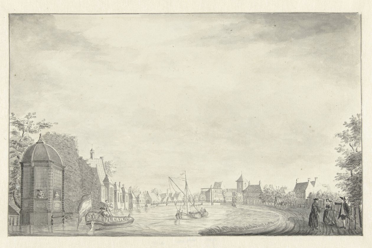 Ouderkerk på Amstel av Jan de Beijer (possibly)