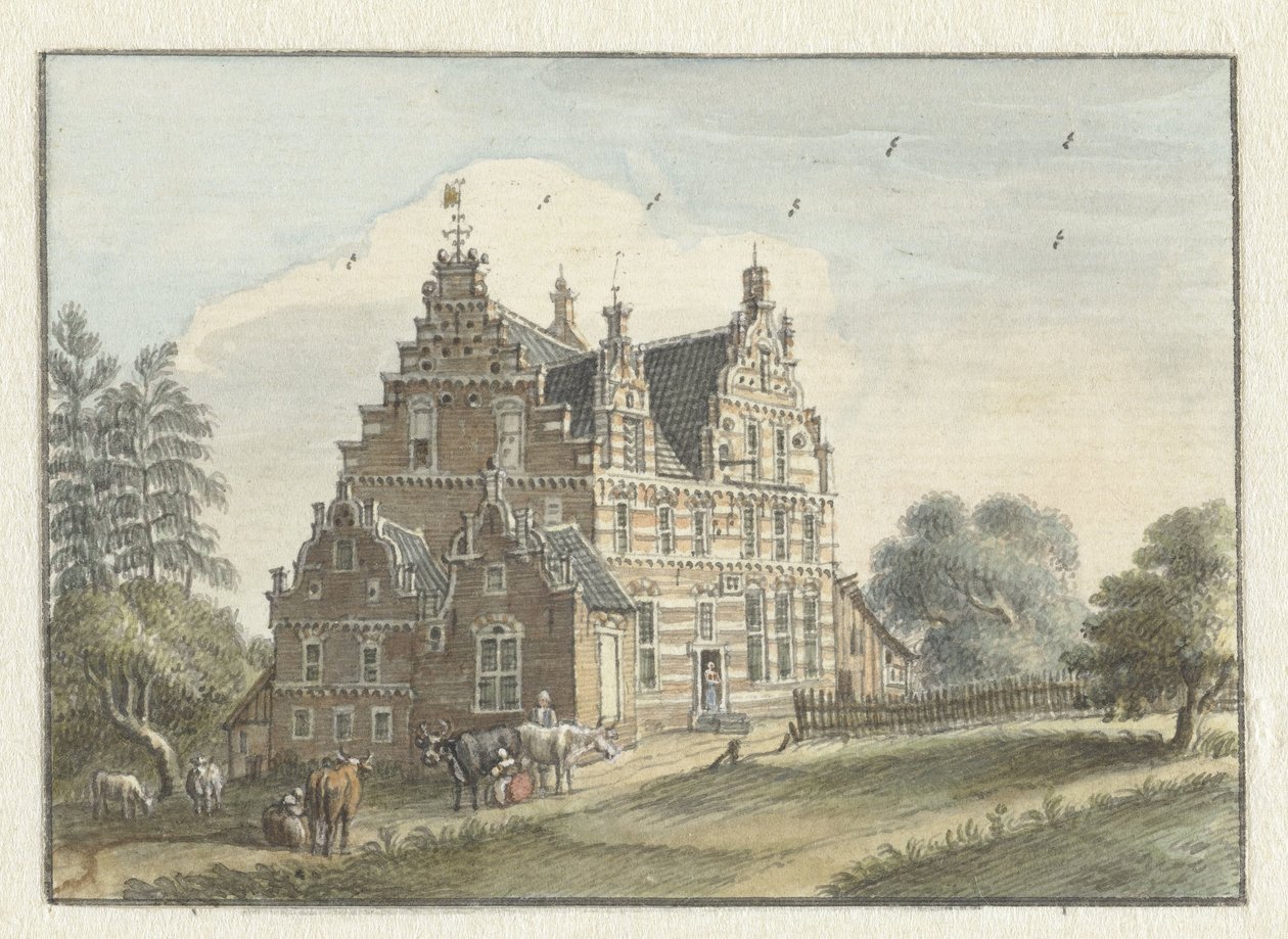 House Den Dam nära Zutphen av Jan de Beijer
