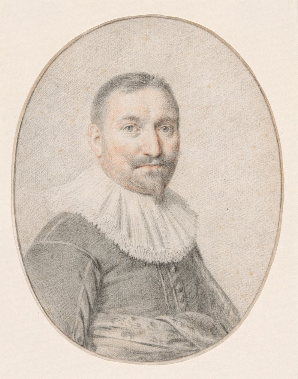 Ett porträtt av en man av Jan de Bray
