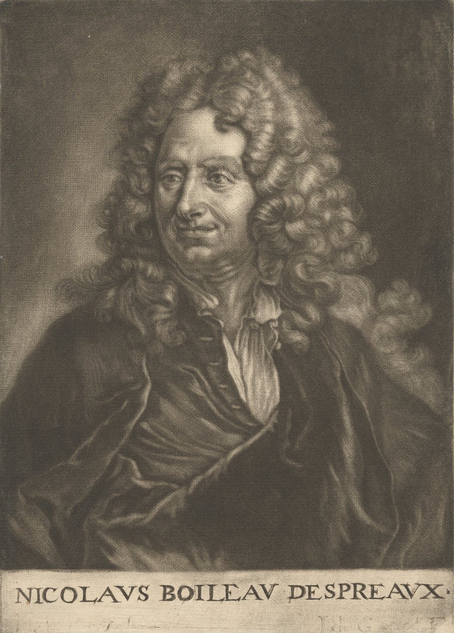 Nicolas Boileau-Despréaux av Jan de Groot