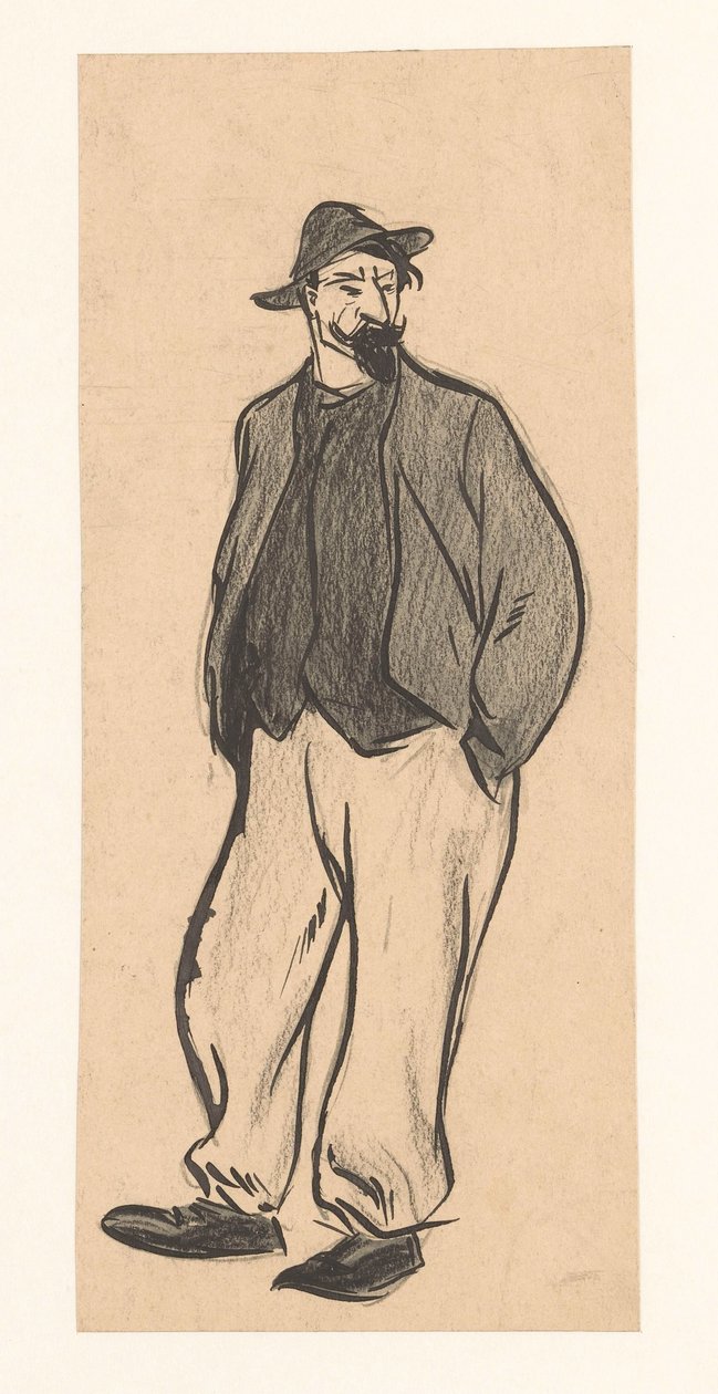 mansfigur av Jan de Waardt