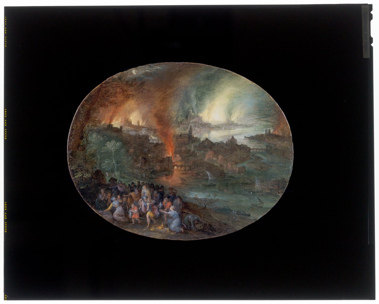 Aeneas Och Anchises av Jan the Elder Brueghel