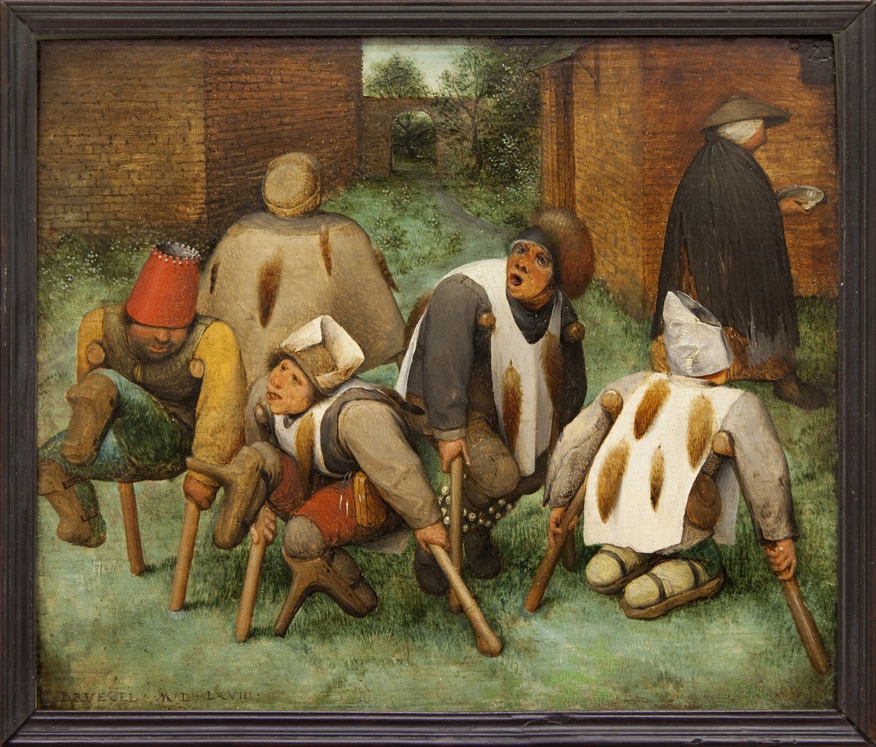 Tiggarna (olja på panel) av Jan the Elder Brueghel