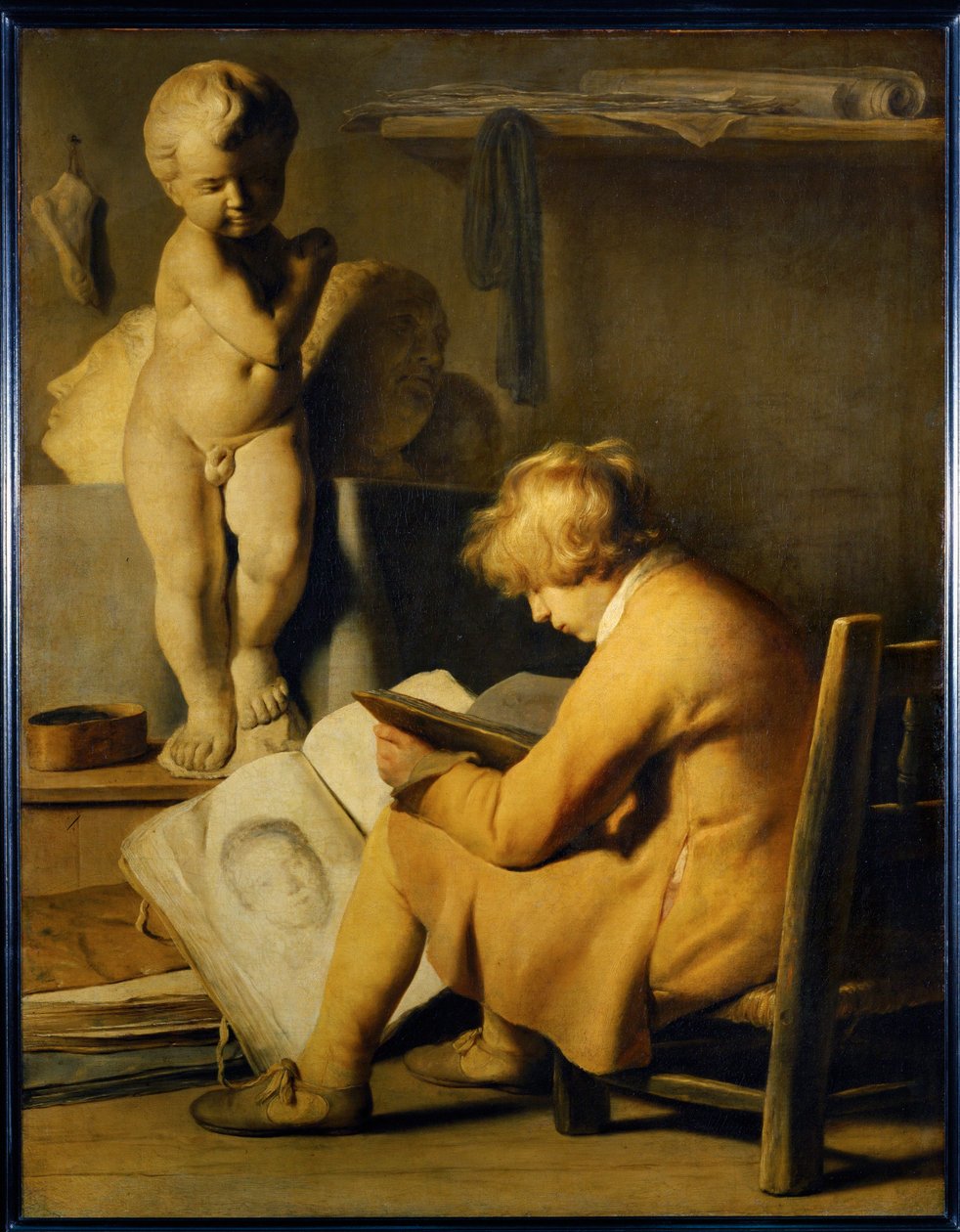 Jeune peintre - Ung målare ... av Jan the Elder Lievens