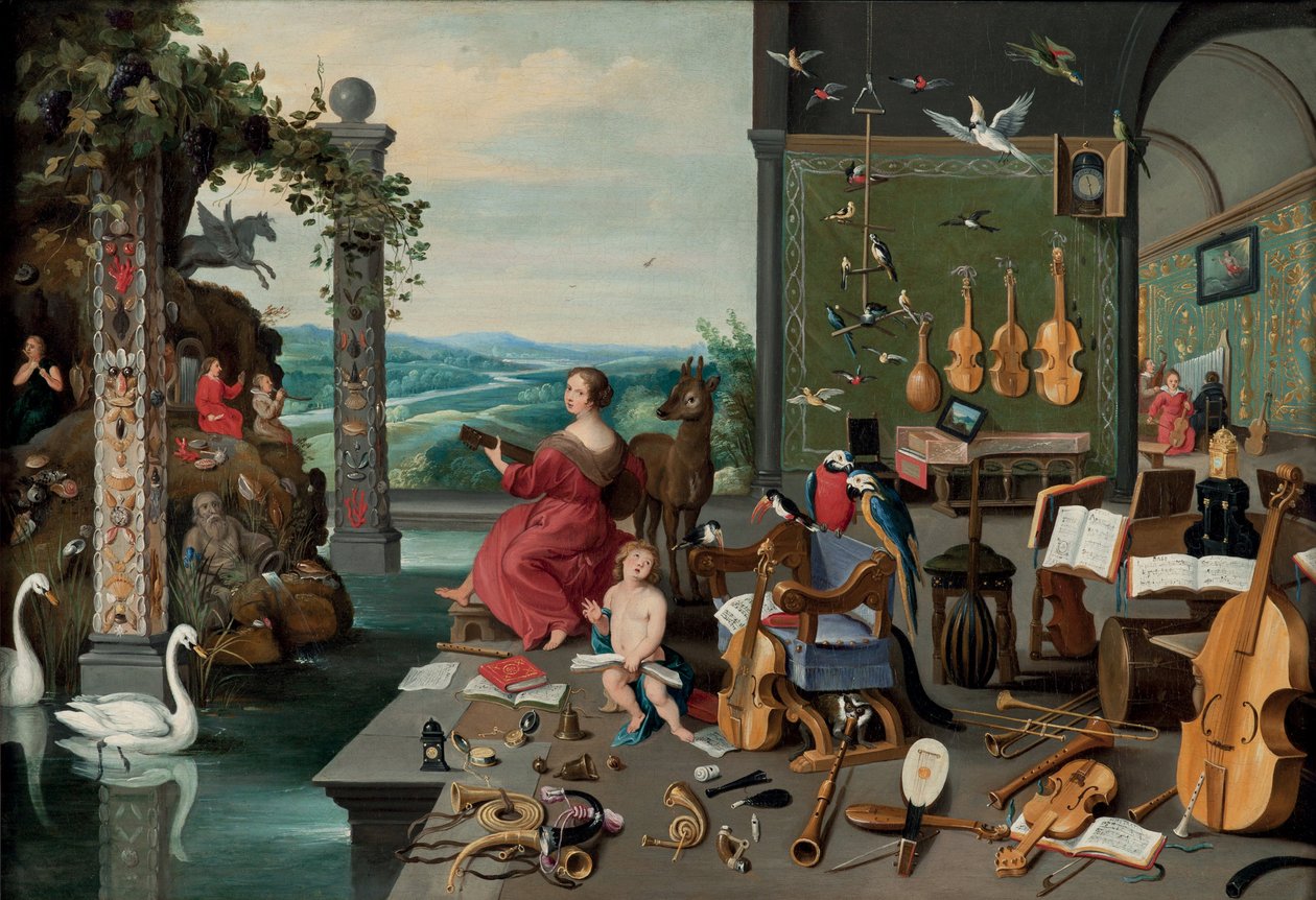 skrek av Jan the Younger Brueghel