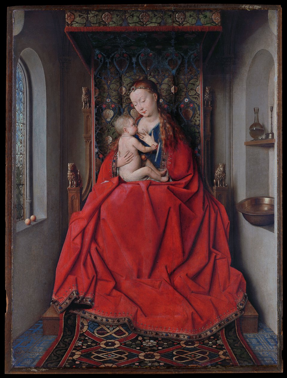 Lucca Madonna av Jan van Eyck