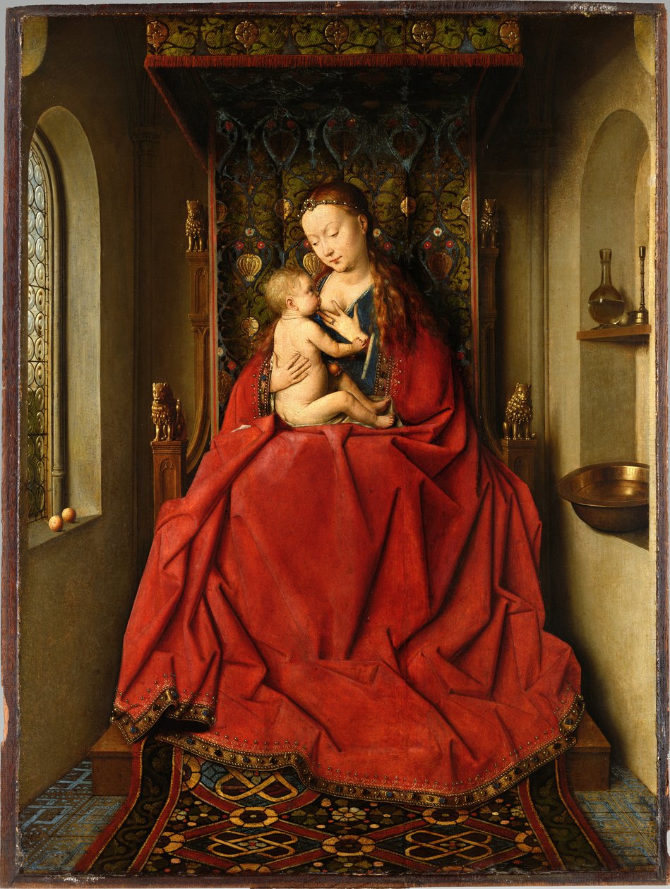 Lucca Madonna av Jan van Eyck