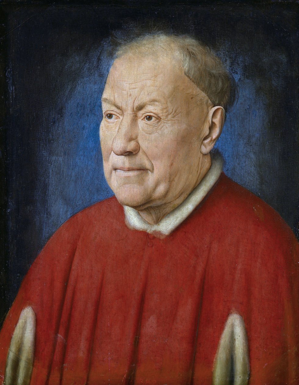Porträtt av kardinal Nicholaes Albergati av Jan van Eyck
