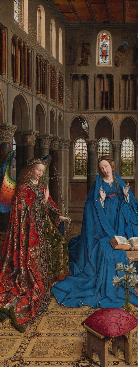 Bebådelsen av Jan van Eyck