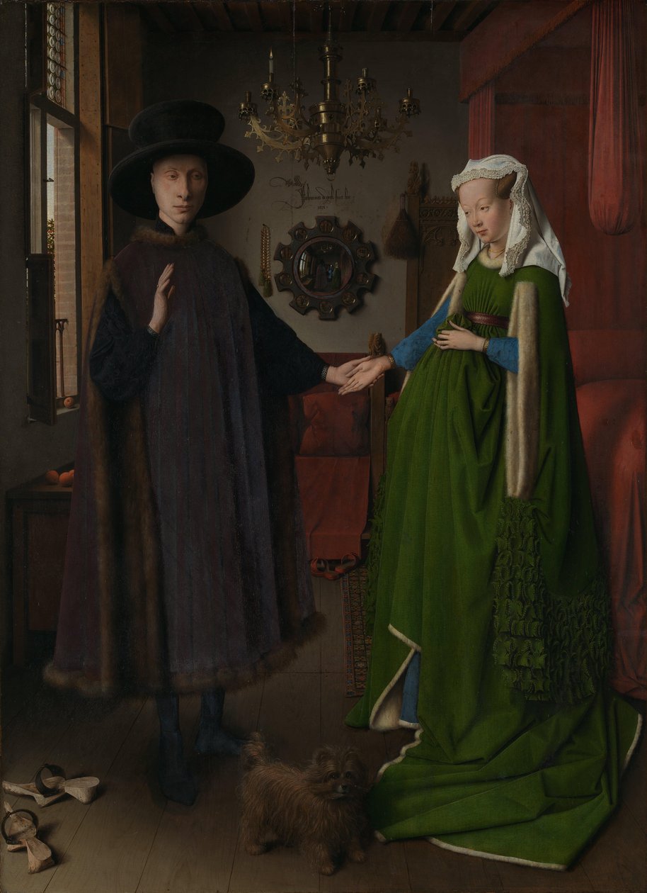 Arnolfini-porträttet av Jan van Eyck