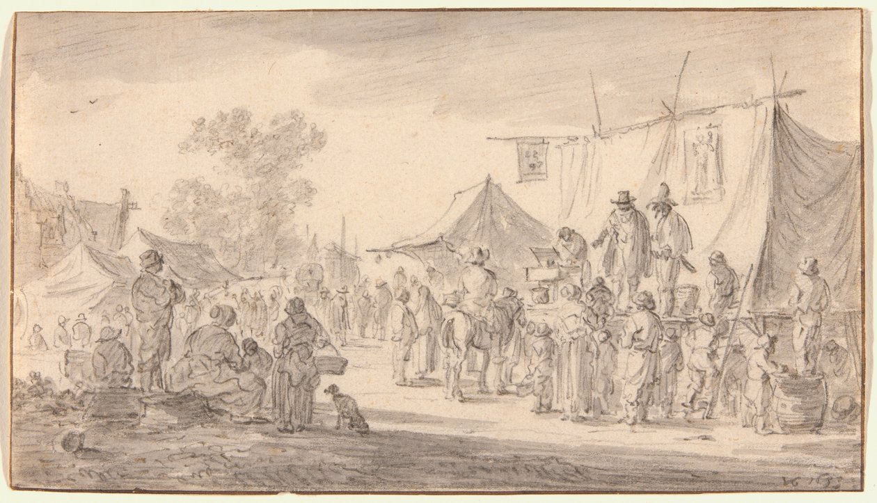 Country Fair av Jan van Goyen