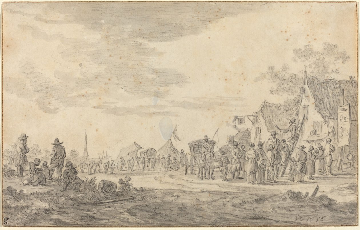 Bymässa av Jan van Goyen