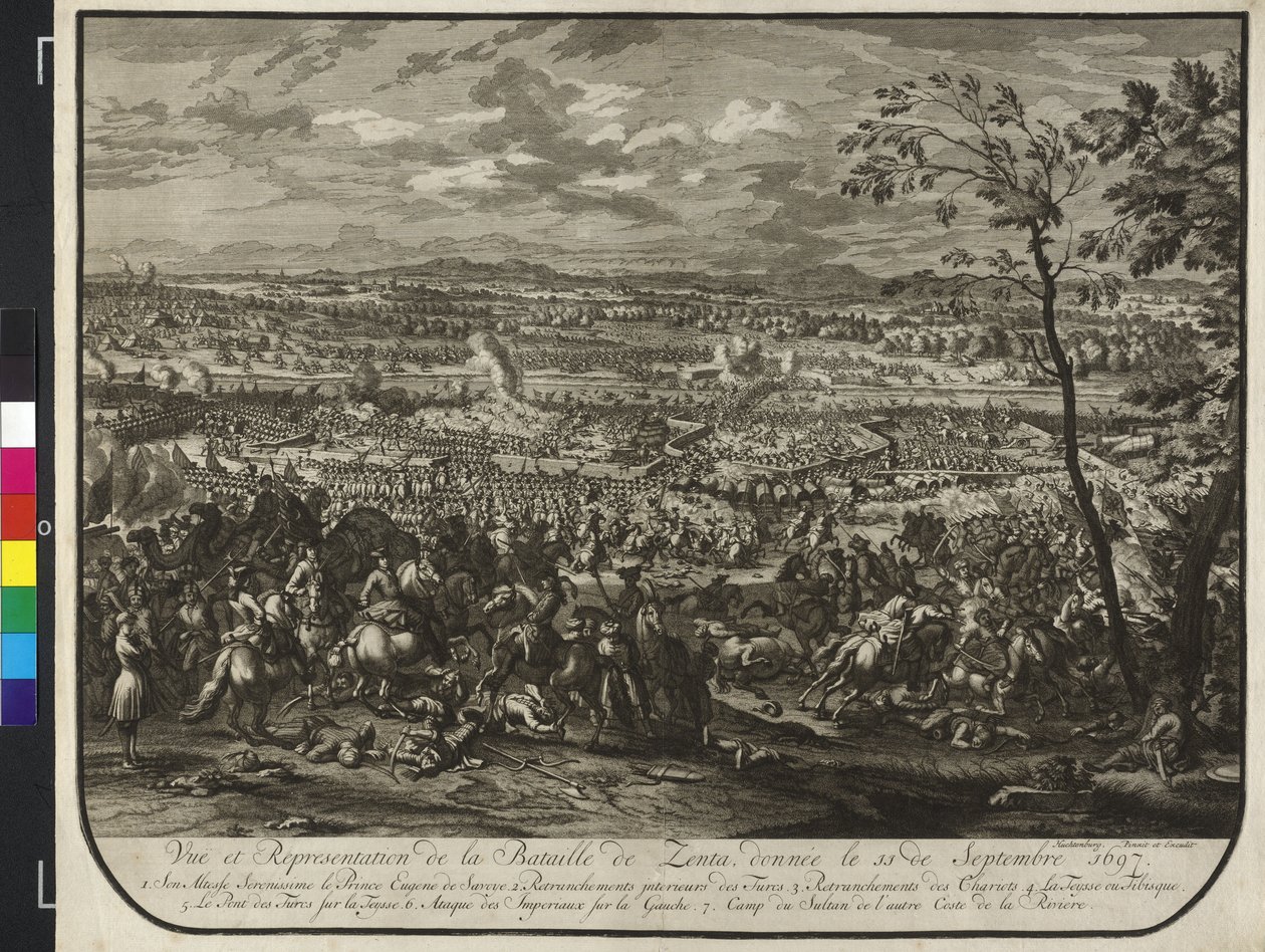 Slaget vid Zenta av Jan van Huchtenburgh