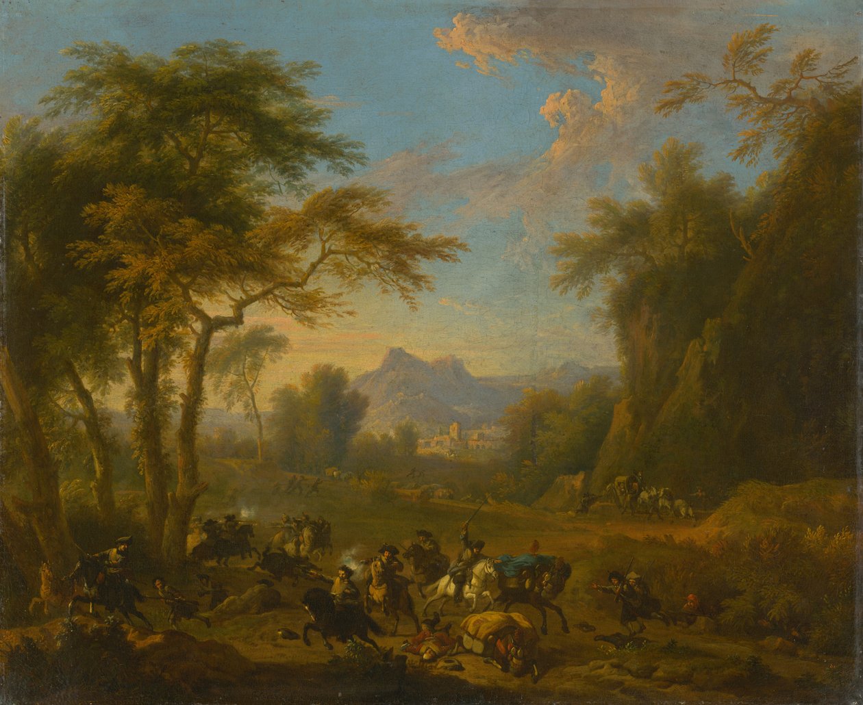 Raid, ca 1717. av Jan van Huchtenburgh