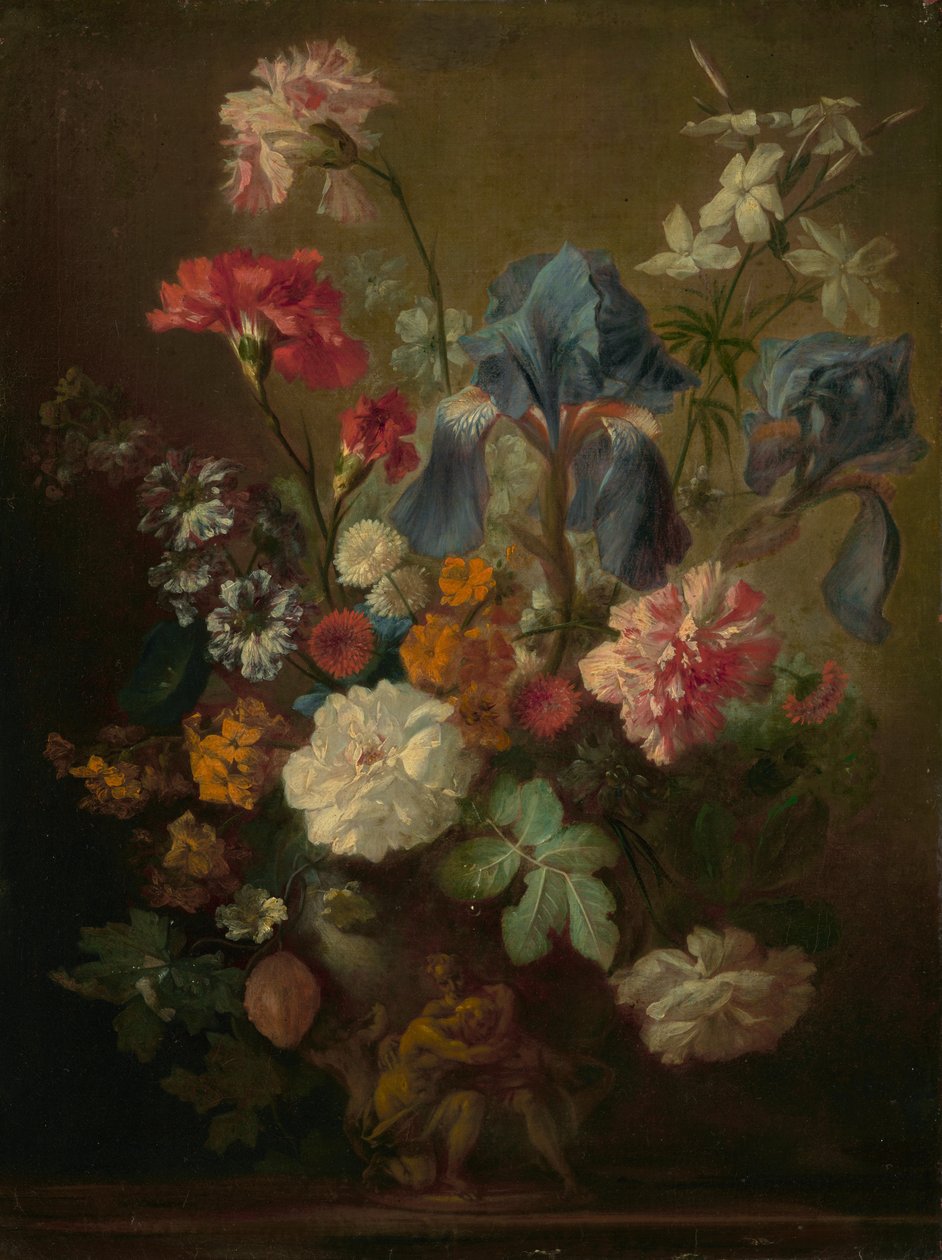 Vas med blommor av Jan van Huysum