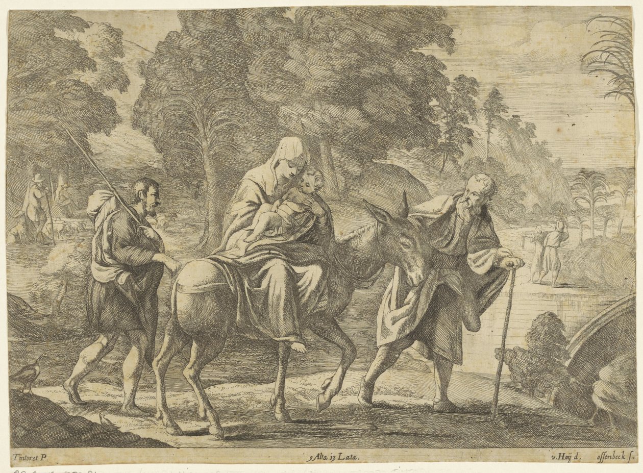 Flyg till Egypten av Jan van Ossenbeeck
