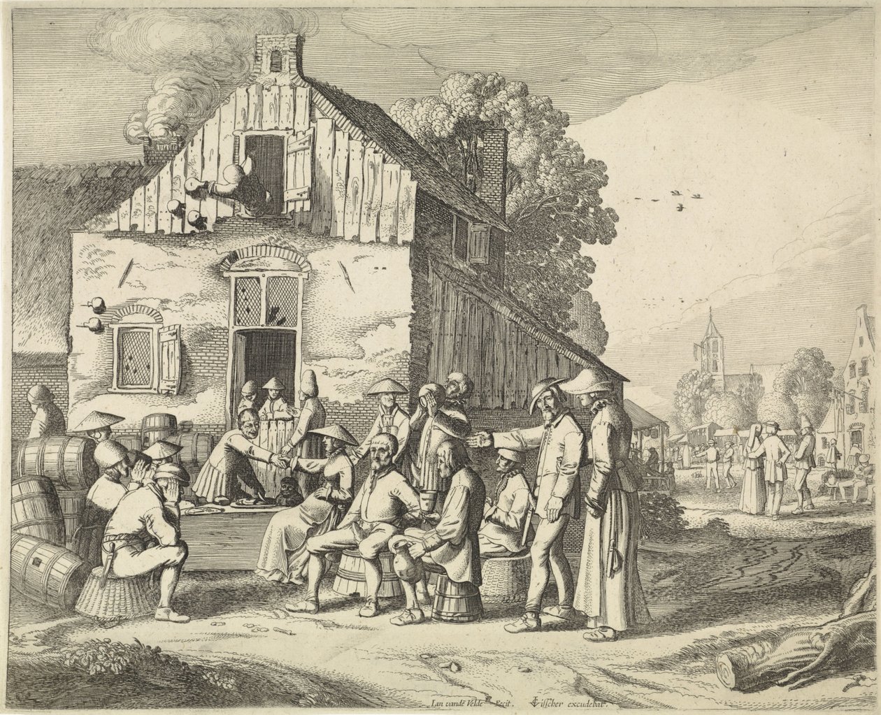 Bondens mässa av Jan van de Velde (II)