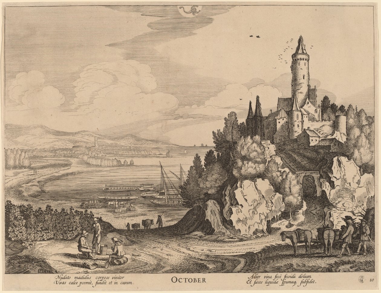 oktober av Jan van de Velde II