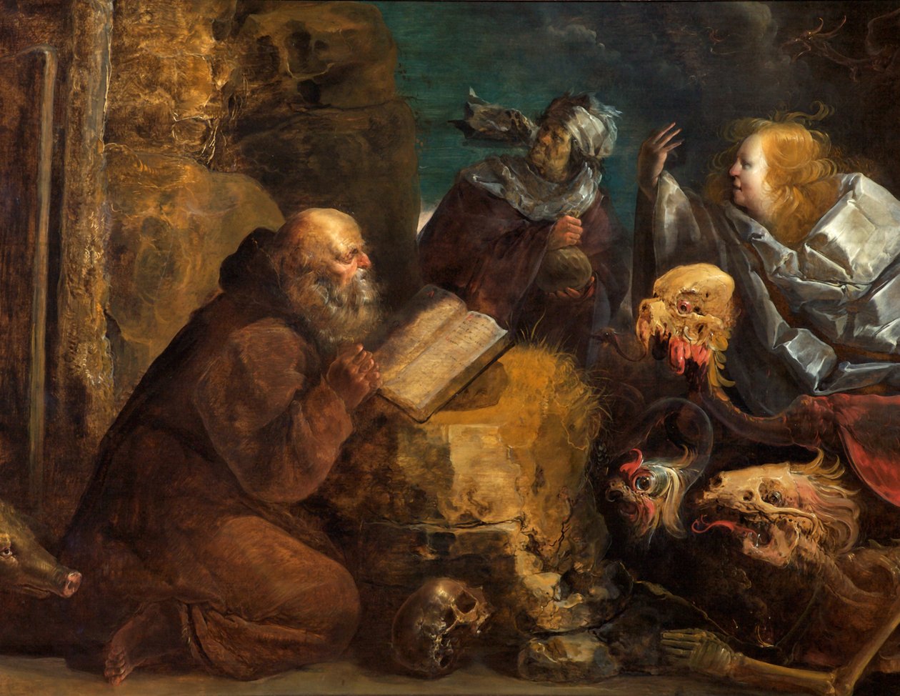 The Temptation of St. Anthony  av Jan van de Venne