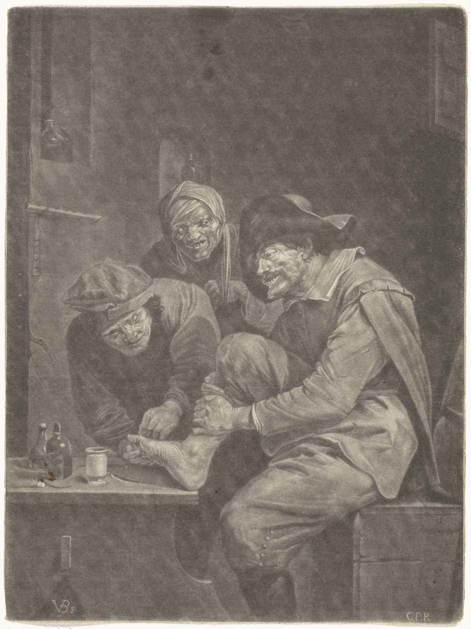 Man hos en läkare av Jan van der Bruggen
