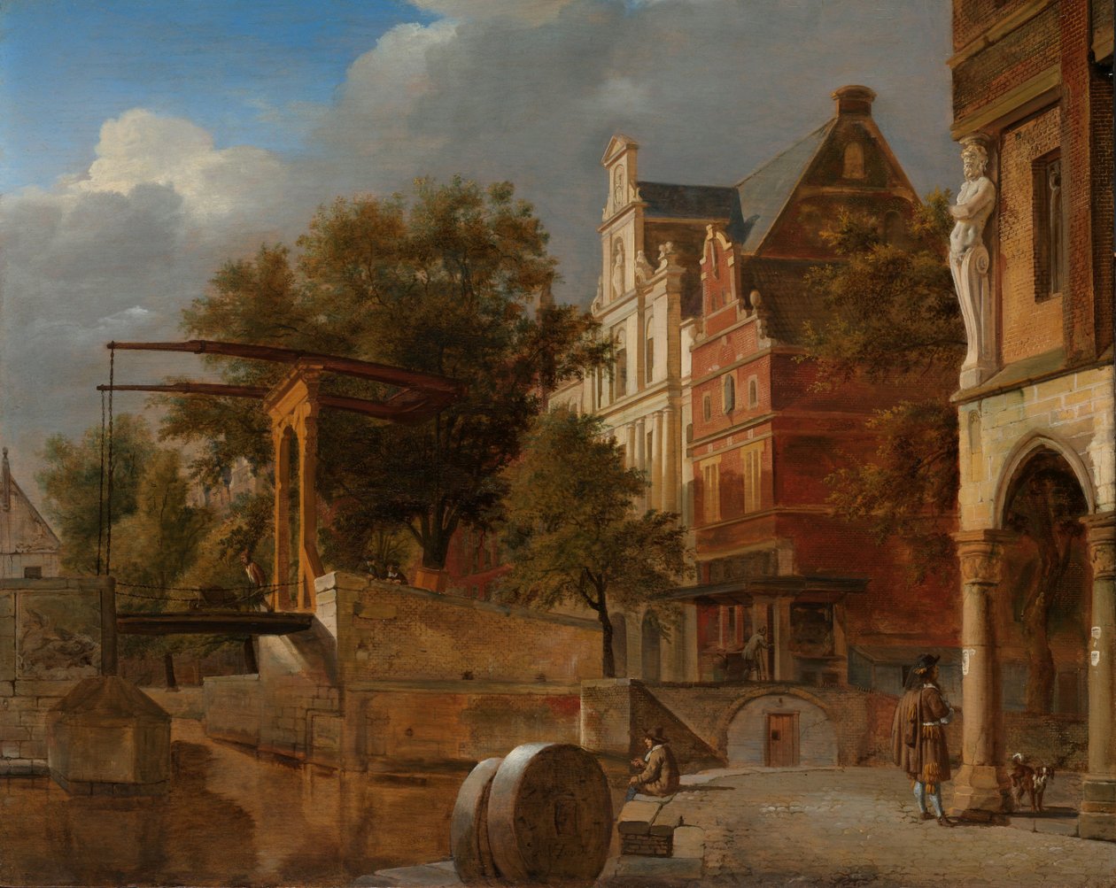 Vindbron Draw Bridge av Jan van der Heyden