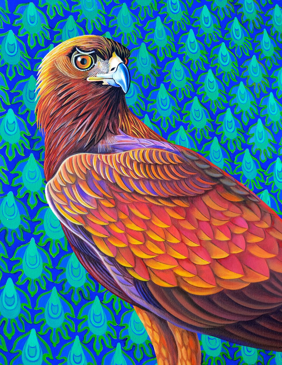 Kungsörn, 2017, av Jane Tattersfield
