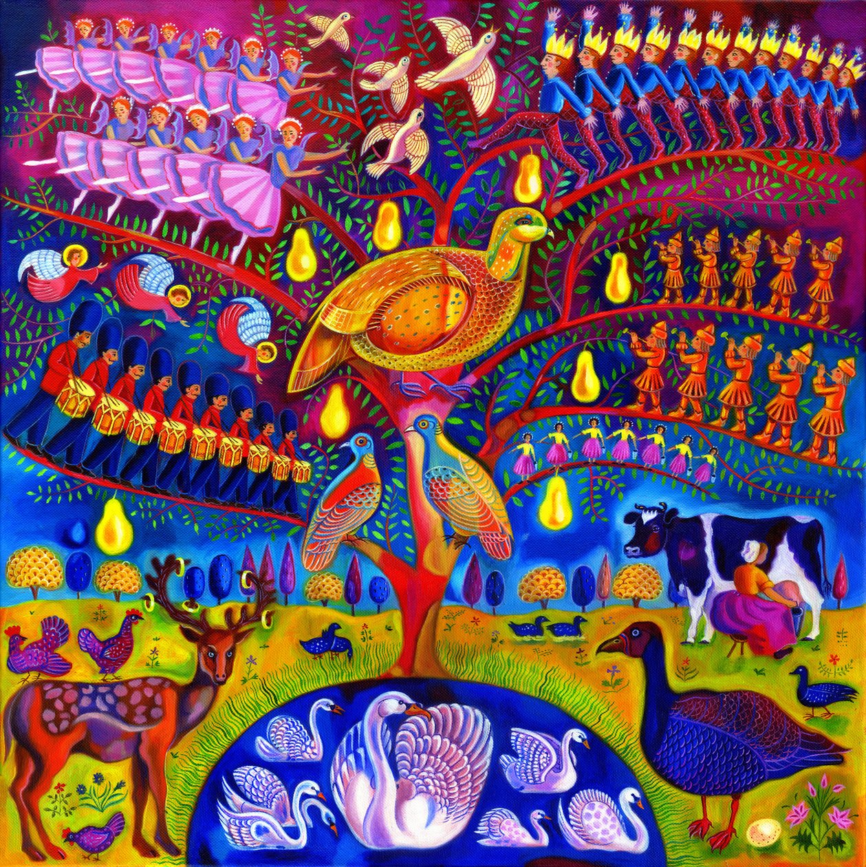 De tolv dagarna av jul, 2010, av Jane Tattersfield