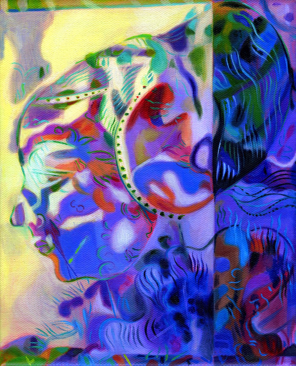 Morgonens gyllene ljus, 2011, av Jane Tattersfield