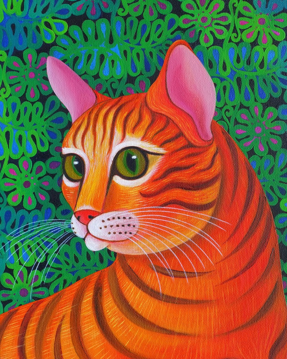 Tiger Cat, 2012, av Jane Tattersfield