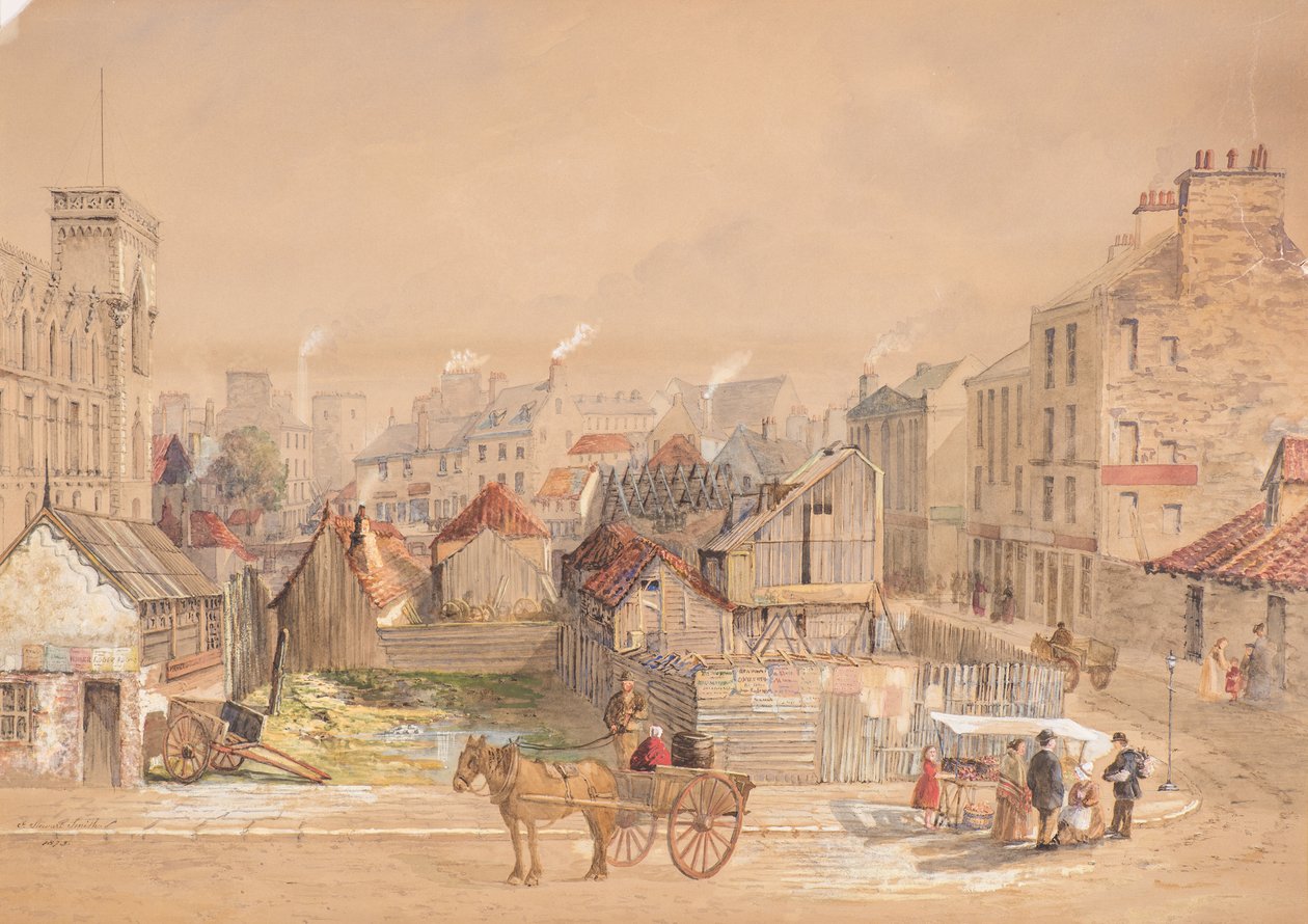 Plats för Albert Institute 1864 av Jane Stewart Smith