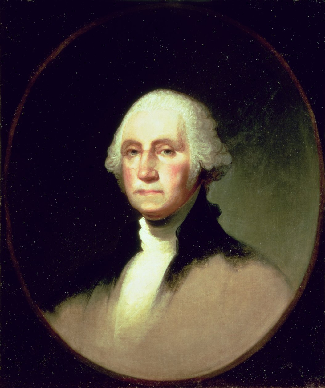 Porträtt av George Washington av Jane Stuart