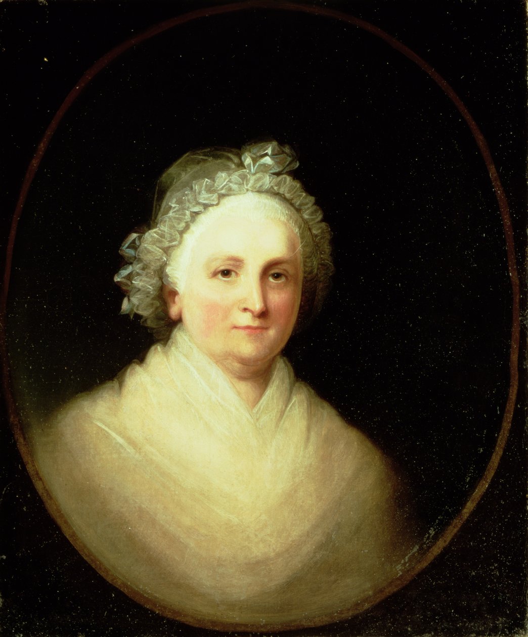 Porträtt av Martha Washington av Jane Stuart