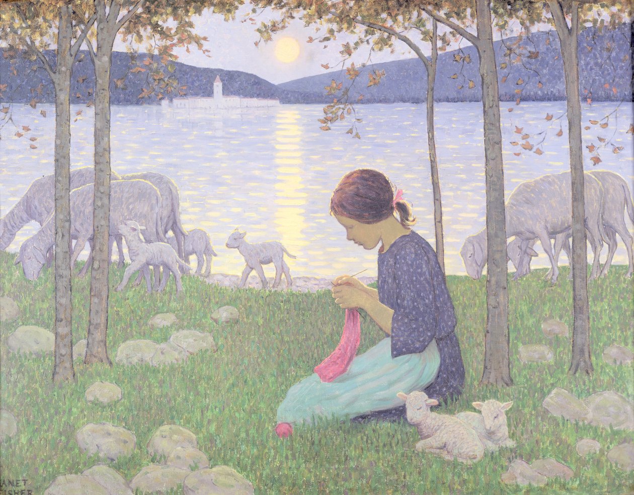 Den lilla herdinnan av Janet Fisher