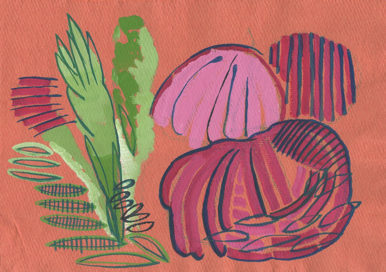 Våren 2015 (gouache) av Janet McKenzie