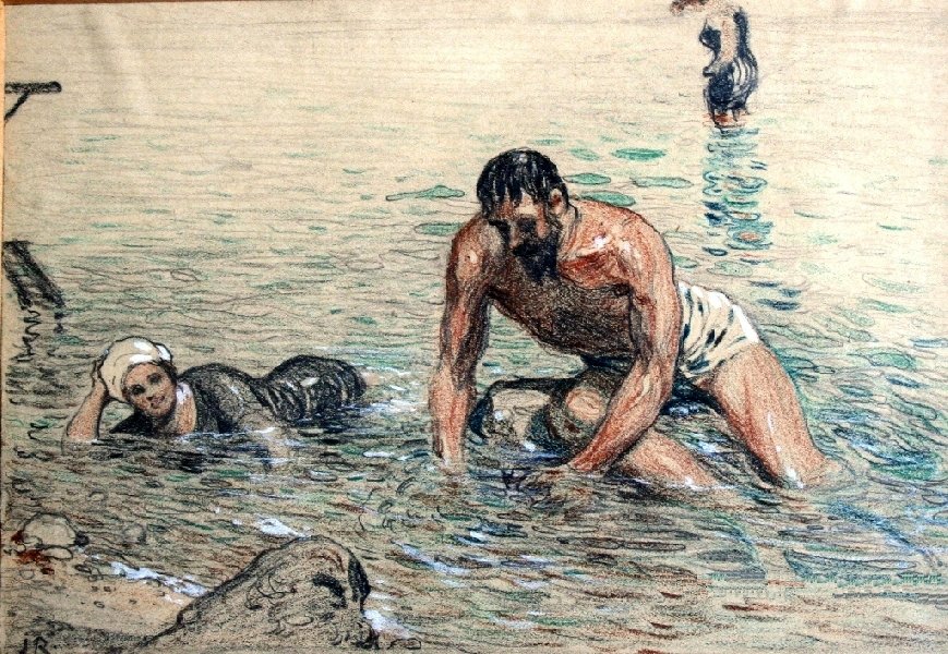 Swimmer av Janis Rozentals