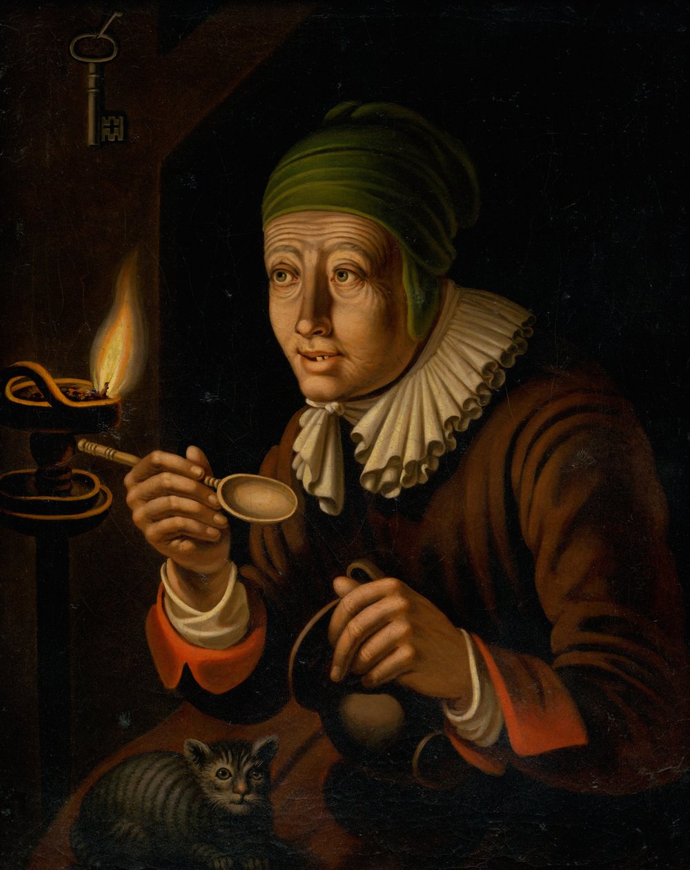 Häxa, c. 1830. av Janos Rombauer
